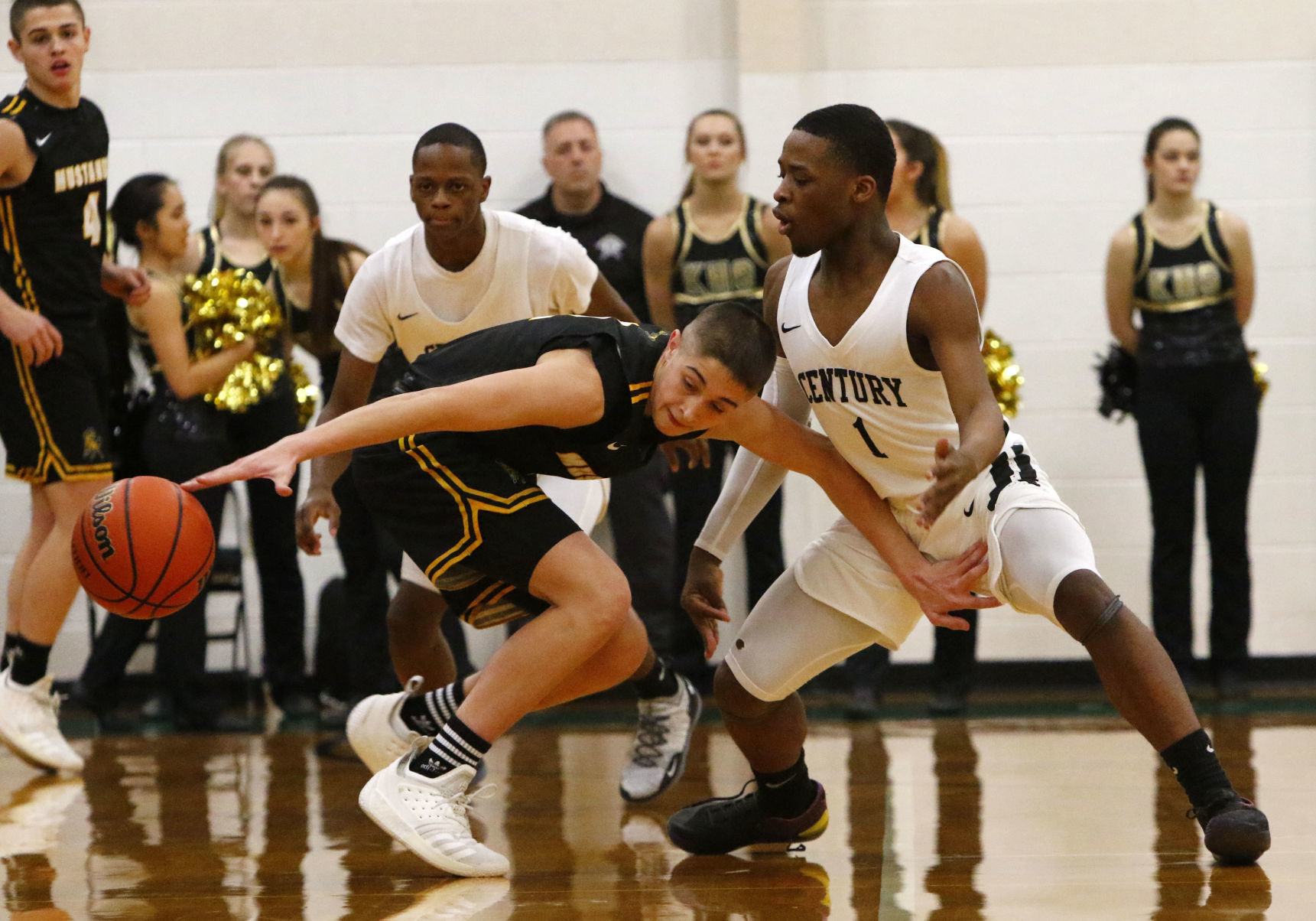 Boys basketball Class A sectional final - Kouts vs. 21st Century